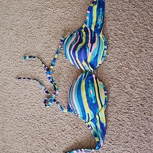 Xl bikini top with underwire